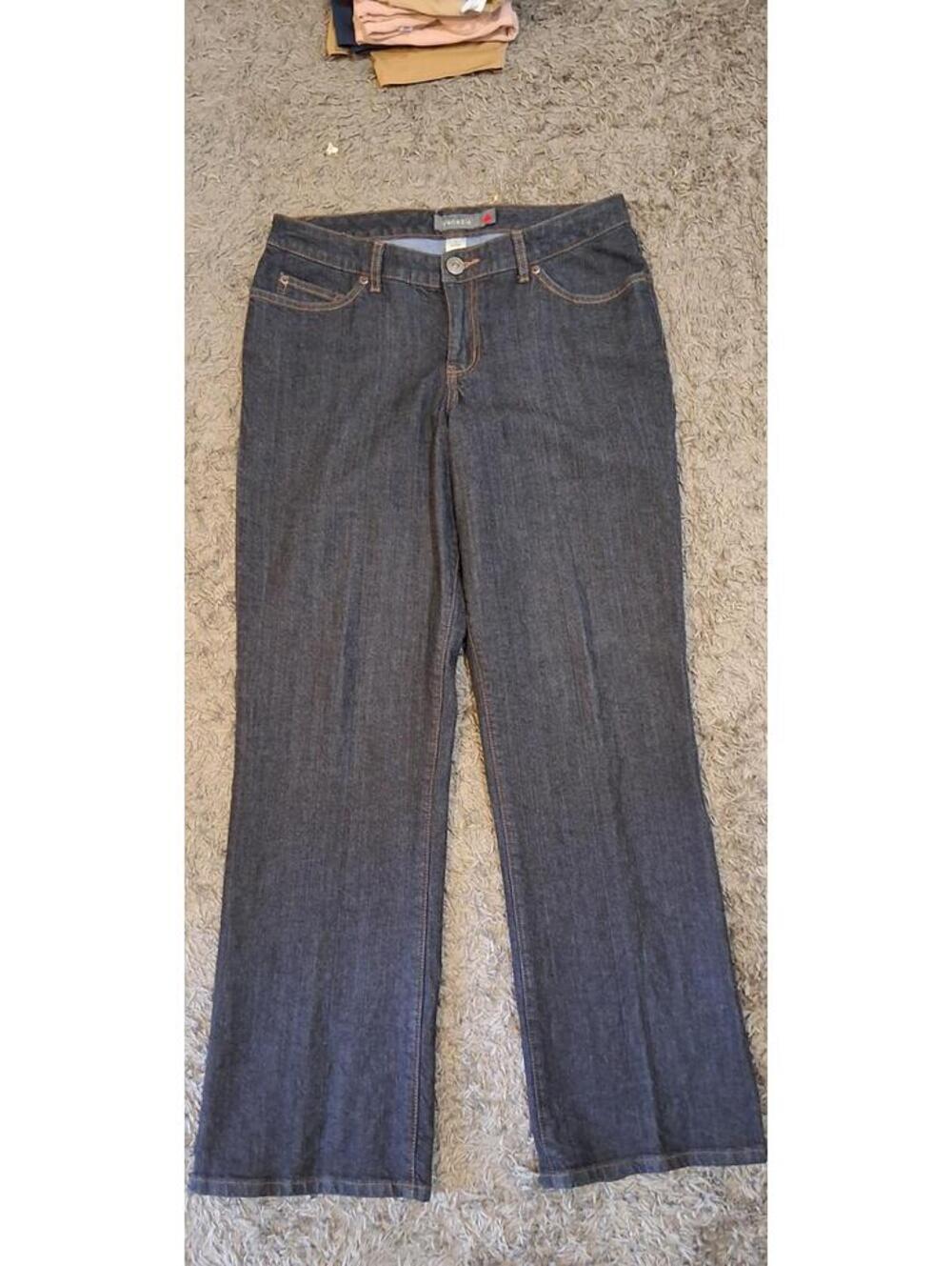 Vintage Y2K Venezia Lane Bryant Stretch Bootcut Jeans Size 1 (14/16) Mid Rise